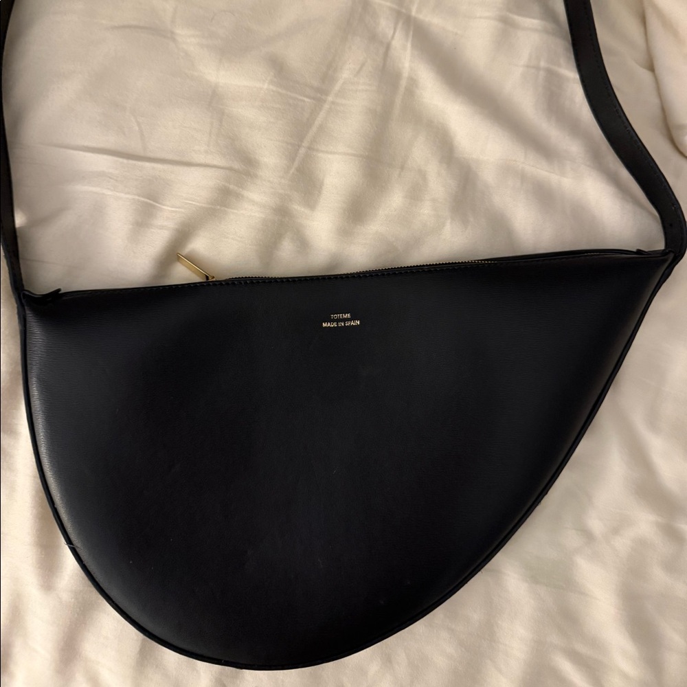 Toteme Leather scooped sling bag